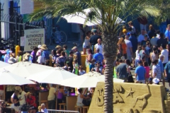 2015-Crowd at entrance - Team USA - Road to Rio