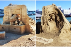 Team sculpture - Bored-Board