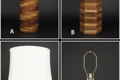 David Levy - Inlaid Lamp Grouping
